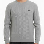 Men’s Classic Textured Knit Sweater Comfortable & Stylish Everyday Wear