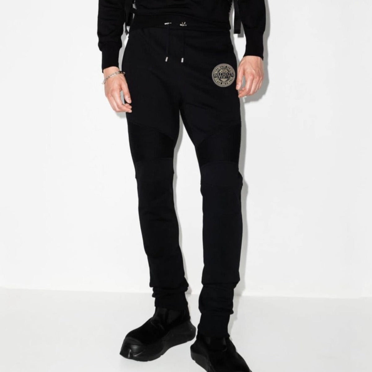 Men Premium Brand Initial Trackpants