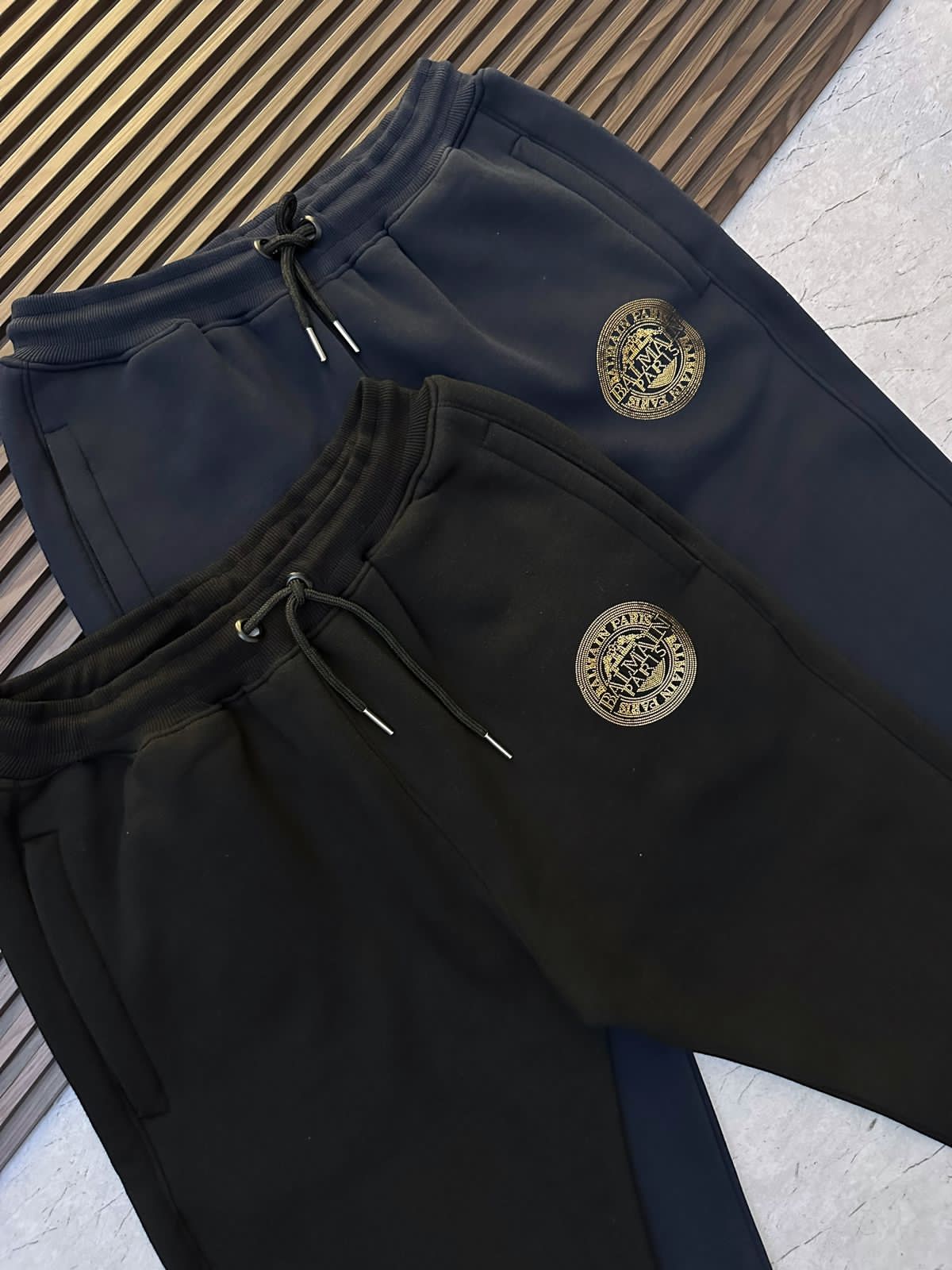 Men Premium Brand Initial Trackpants